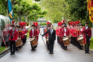 Die Stadtmusik am Eidg. Musikfest in Montreux 18. Juni 2016